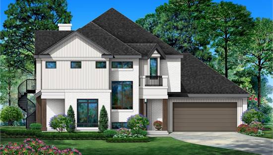 image of southern house plan 9762